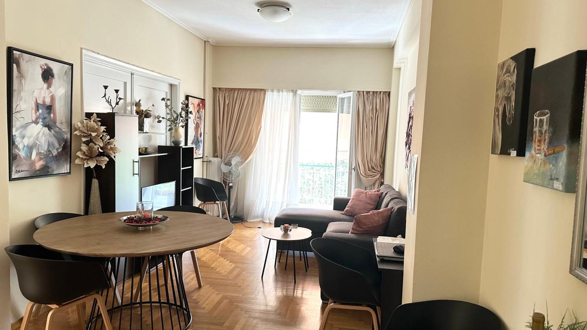 Harokopio Apartment In Aten Exteriör bild